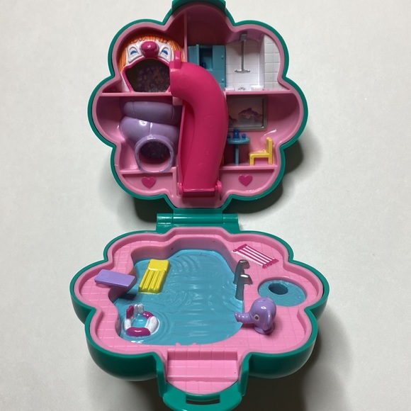 1990 Polly Pocket Waterpark Fun Compact - Picture 2 of 9